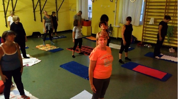 ginnastica vertebrale al palagym genova sampierdarena