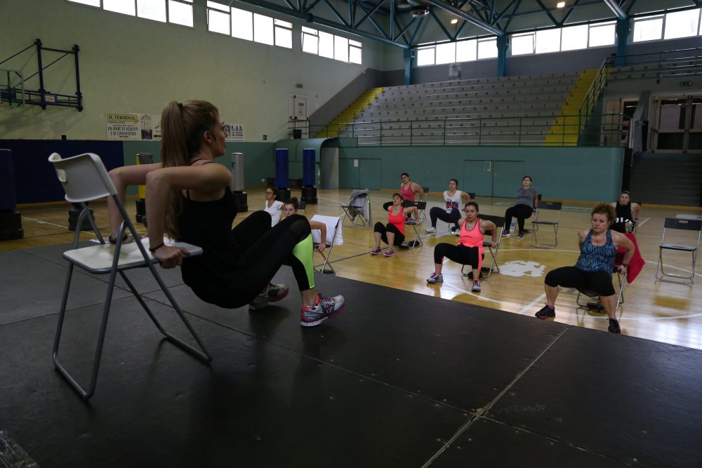 fitwave circuit chair palagym palestra genova