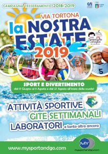 CENTRI ESTIVI GENOVA 2019