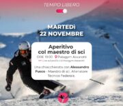 Aperitivo col maestro di sci modalità palagym